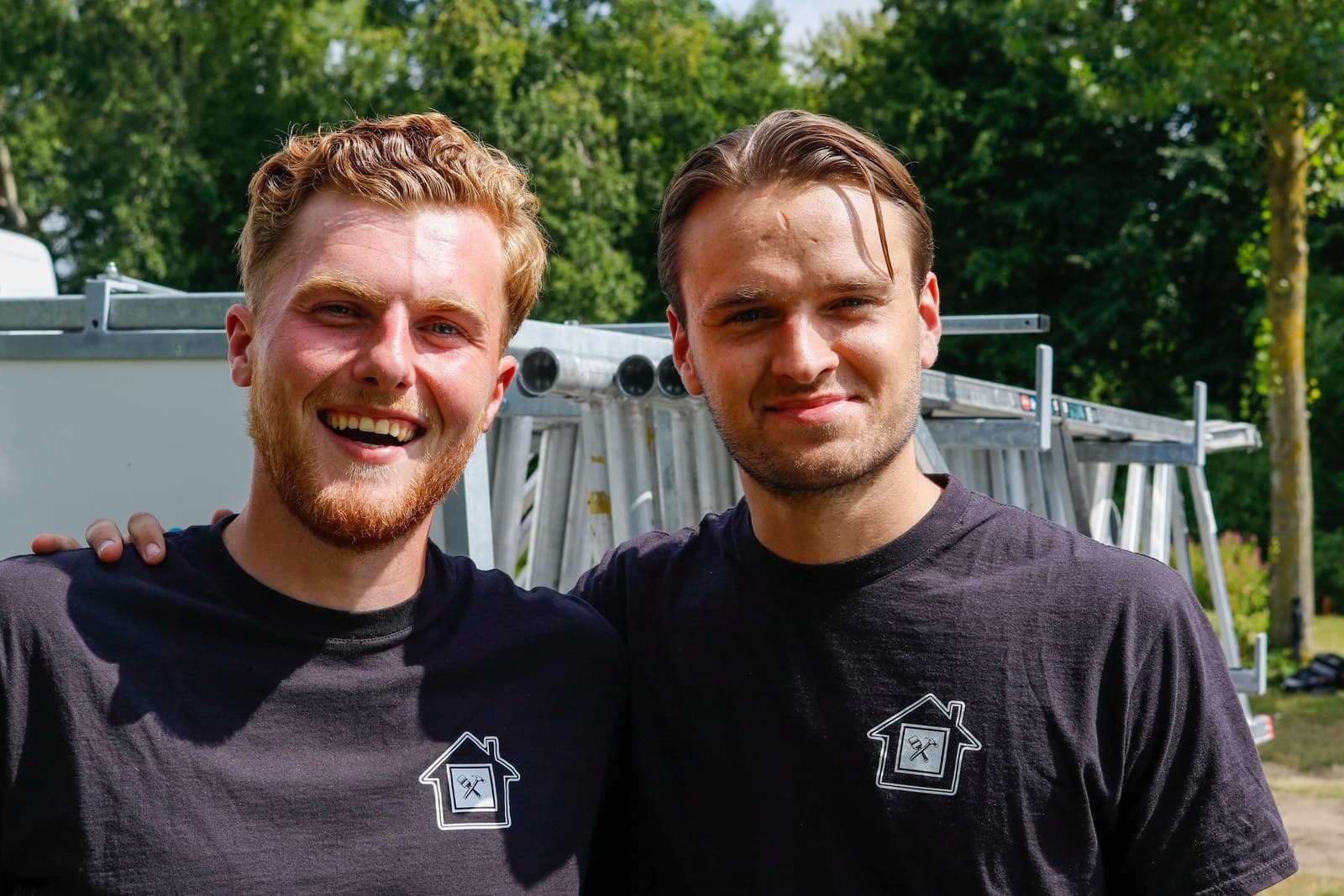 Boris en Nick, de oprichters van NB Projectbouw